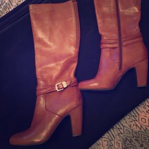 Tall Leather Boots